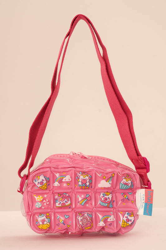 Wallet Crosbody Toddler Purse Cupcake Unicorn Kids Bag