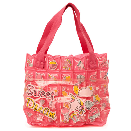 InflatDecor Kids Beach Bag – Inflatable Bubble Tote for Toddlers