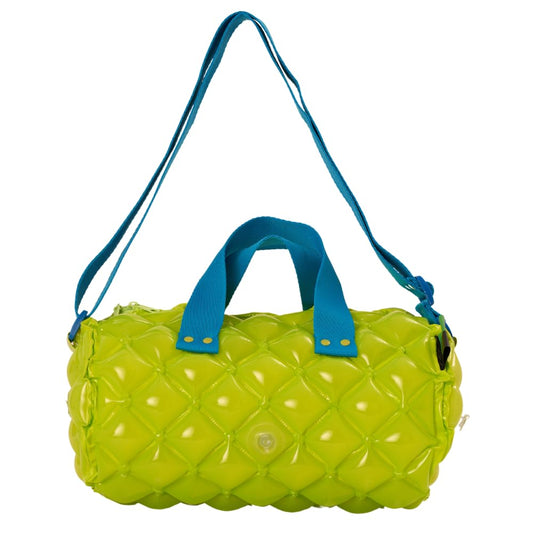 InflatDecor Inflatable Duffle Bag for Women – Lightweight Waterproof Small Gym Bag with Adjustable Strap – PVC Non-Toxic Material