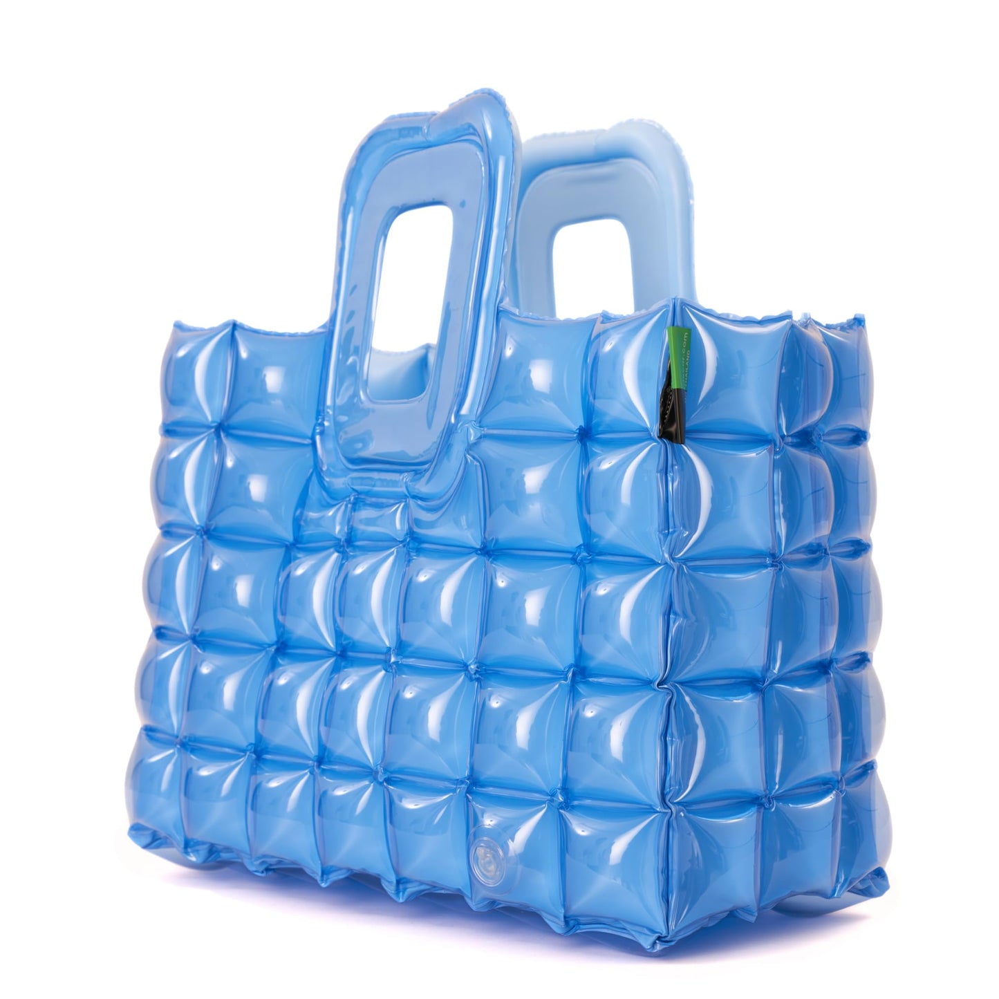 InflatDecor Inflatable Beach Tote Bag – Lightweight Waterproof Travel Bag, Foldable & Easy to Clean, Bold Design