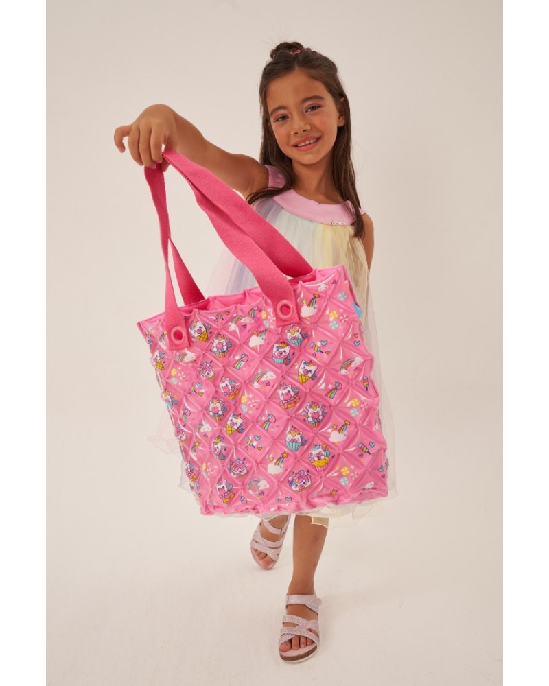 Hand Carry Bag M Çocuk Çantası Cupcake Unicorn 1181