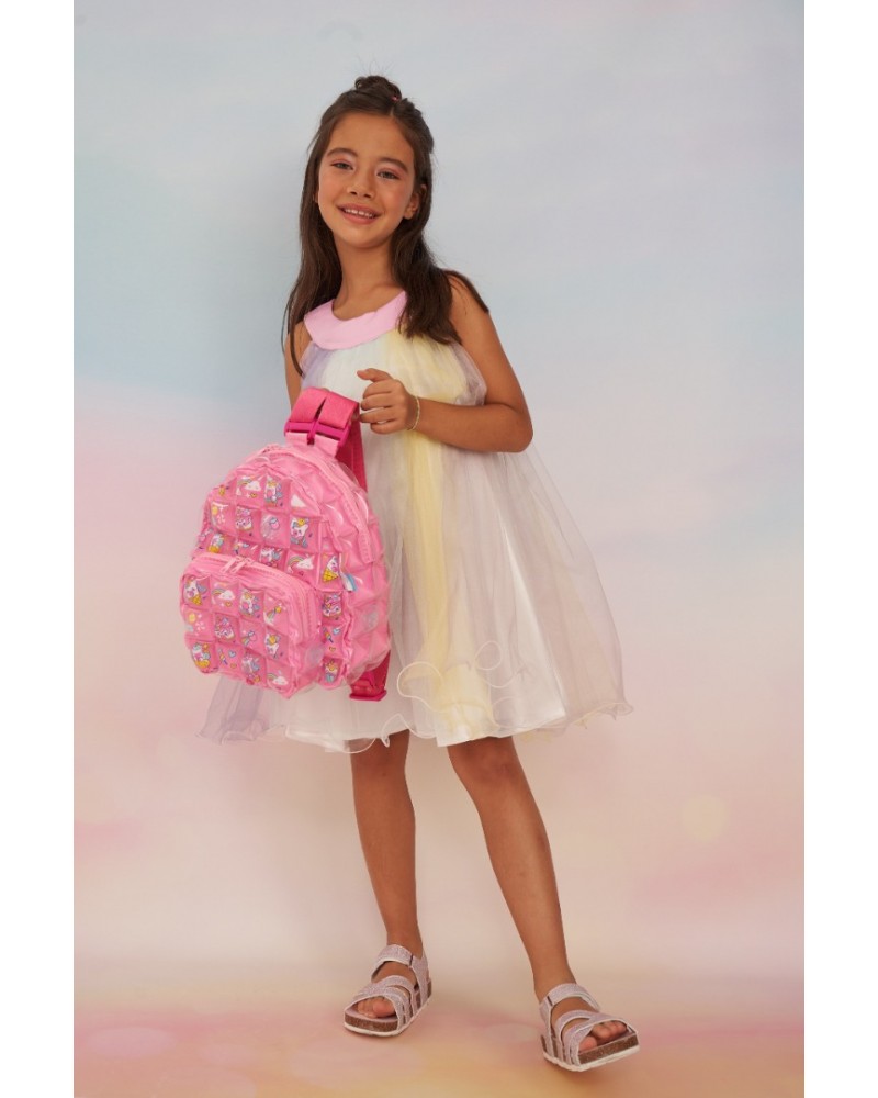 Backpack Oval S Çocuk Sırt Çantası Cupcake Unicorn 1178