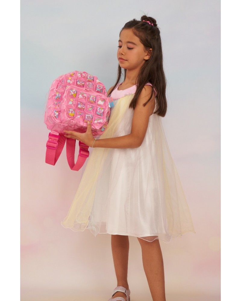 Backpack Oval S Çocuk Sırt Çantası Cupcake Unicorn 1178